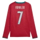 Portugal Ronaldo 7 Thuisshirt WK 2026 Lange Mouwen