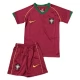 Portugal Thuisshirt Kids Retro 2006 Voetbaltenue