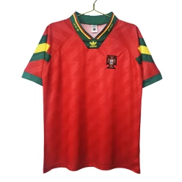 Portugal Thuisshirt Retro 1992-1994 Voetbaltenue