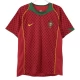 Portugal Thuisshirt Retro 2004 Voetbaltenue