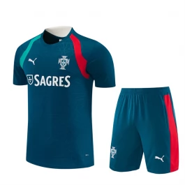 Portugal Trainingsshirt en Shorts 2026-27 Groen