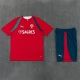 Portugal Trainingsshirt en Shorts 2026-27 Kind Rood