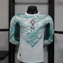 Portugal Uitshirt WK 2026 Lange Mouwen
