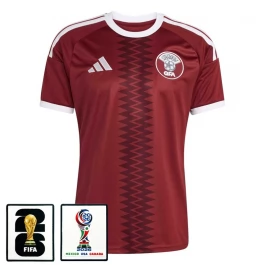 Qatar Thuisshirt WK 2026 met Patch
