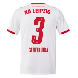 RB Leipzig Geertruida 3 Thuisshirt 2025-2026 Voetbaltenue