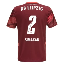 RB Leipzig Simakan 2 Uitshirt 2024-2025 Voetbaltenue