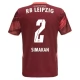 RB Leipzig Simakan 2 Uitshirt 2024-2025 Voetbaltenue