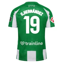 Real Betis Balompié C.Hernández 19 Thuisshirt 2025-2026 Voetbaltenue