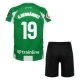 Real Betis Balompié C.Hernández 19 Thuisshirt Kids 2025-2026 Voetbaltenue