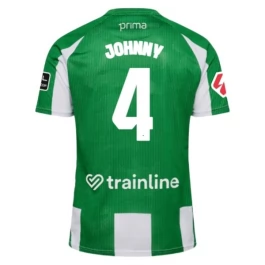 Real Betis Balompié Johnny 4 Thuisshirt 2025-2026 Voetbaltenue