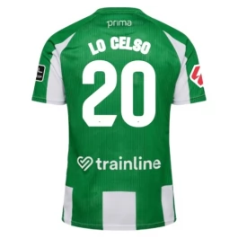 Real Betis Balompié Lo Celso 20 Thuisshirt 2025-2026 Voetbaltenue