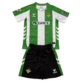 Real Betis Balompié Thuisshirt Kids 2025-2026 Voetbaltenue