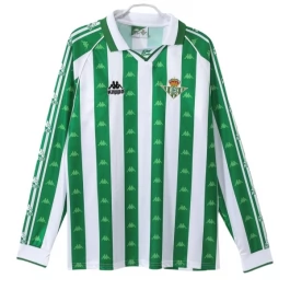 Real Betis Balompié Thuisshirt Retro 1995-1997 L/S Voetbaltenue