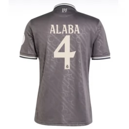 Real Madrid Alaba 4 Third Shirt 2024-2025 Voetbaltenue