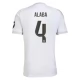 Real Madrid Alaba 4 Thuisshirt 2025-2026 Voetbaltenue