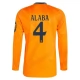 Real Madrid Alaba 4 Uitshirt 2024-2025 L/S Voetbaltenue
