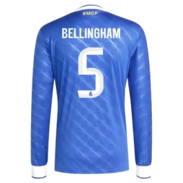 Real Madrid Bellingham 5 Third Shirt 2025-2026 L/S Voetbaltenue