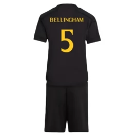 Real Madrid Bellingham 5 Third Shirt Kids 2023-2024 Voetbaltenue