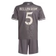 Real Madrid Bellingham 5 Third Shirt Kids 2024-2025 Voetbaltenue