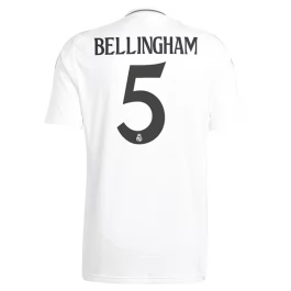 Real Madrid Bellingham 5 Thuisshirt 2024-2025 Voetbaltenue