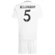 Real Madrid Bellingham 5 Thuisshirt Kids 2024-2025 Voetbaltenue