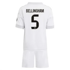 Real Madrid Bellingham 5 Thuisshirt Kids 2025-2026 Voetbaltenue