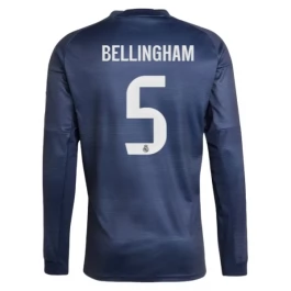 Real Madrid Bellingham 5 Uitshirt 2025-2026 L/S Voetbaltenue