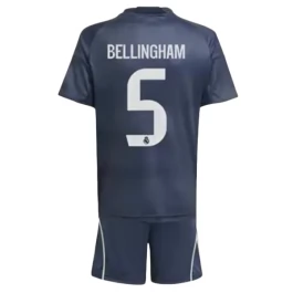 Real Madrid Bellingham 5 Uitshirt Kids 2025-2026 Voetbaltenue