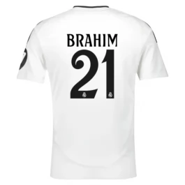 Real Madrid Brahim 21 Thuisshirt 2024-2025 Voetbaltenue