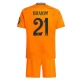 Real Madrid Brahim 21 Uitshirt Kids 2024-2025 Voetbaltenue