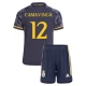 Real Madrid Camavinga 12 Uitshirt Kids 2023-2024 Voetbaltenue