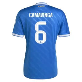 Real Madrid Camavinga 6 Third Shirt 2025-2026 Voetbaltenue