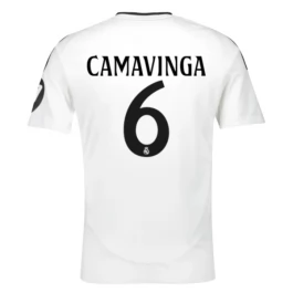 Real Madrid Camavinga 6 Thuisshirt 2024-2025 Voetbaltenue