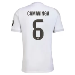Real Madrid Camavinga 6 Thuisshirt 2025-2026 Voetbaltenue