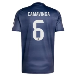 Real Madrid Camavinga 6 Uitshirt 2025-2026 Voetbaltenue