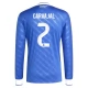 Real Madrid Carvajal 2 Third Shirt 2025-2026 L/S Voetbaltenue