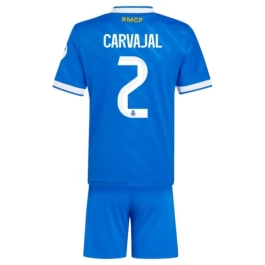 Real Madrid Carvajal 2 Third Shirt Kids 2025-2026 Voetbaltenue