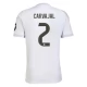 Real Madrid Carvajal 2 Thuisshirt 2025-2026 Voetbaltenue