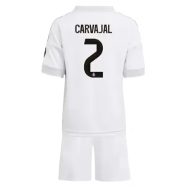 Real Madrid Carvajal 2 Thuisshirt Kids 2025-2026 Voetbaltenue