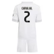 Real Madrid Carvajal 2 Thuisshirt Kids 2025-2026 Voetbaltenue