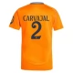 Real Madrid Carvajal 2 Uitshirt 2024-2025 Voetbaltenue