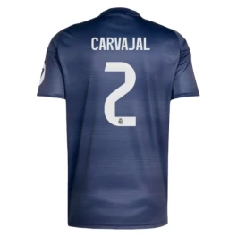 Real Madrid Carvajal 2 Uitshirt 2025-2026 Voetbaltenue