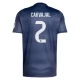 Real Madrid Carvajal 2 Uitshirt 2025-2026 Voetbaltenue