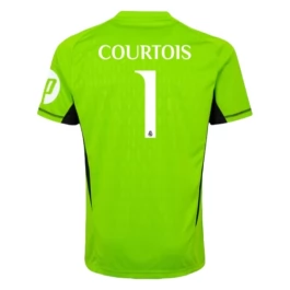 Real Madrid Courtois 1 Keeper Thuisshirt 2023-2024 Voetbaltenue