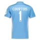 Real Madrid Courtois 1 Keeper Thuisshirt 2024-2025 Voetbaltenue