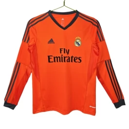Real Madrid Derde Shirt Retro 2013-2014 Lange Mouwen Voetbaltenue