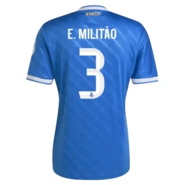 Real Madrid E.Militão 3 Third Shirt 2025-2026 Voetbaltenue