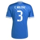Real Madrid E.Militão 3 Third Shirt 2025-2026 Voetbaltenue