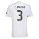 Real Madrid E.Militao 3 Thuisshirt 2025-2026 Voetbaltenue