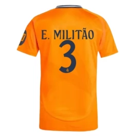 Real Madrid E.Militao 3 Uitshirt 2024-2025 Voetbaltenue